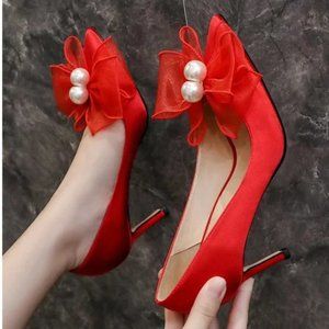 New fine heavens sexy fashion single shoes